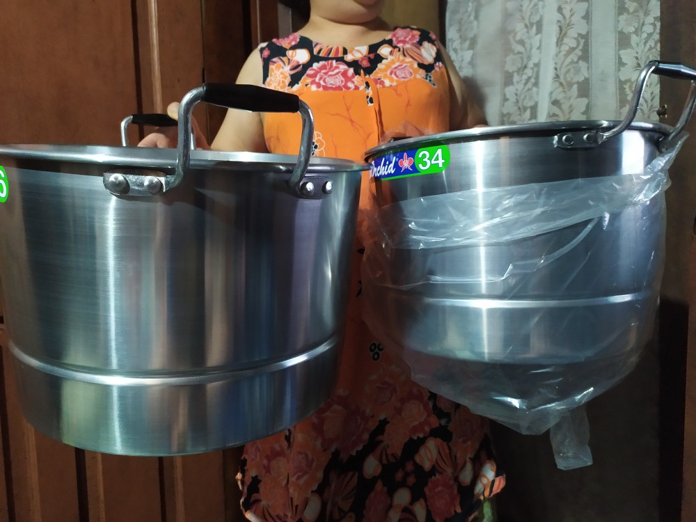 Panci Serbaguna Orchid Langseng Nasi No 30-32-34-36cm (4-8liter Nasi)