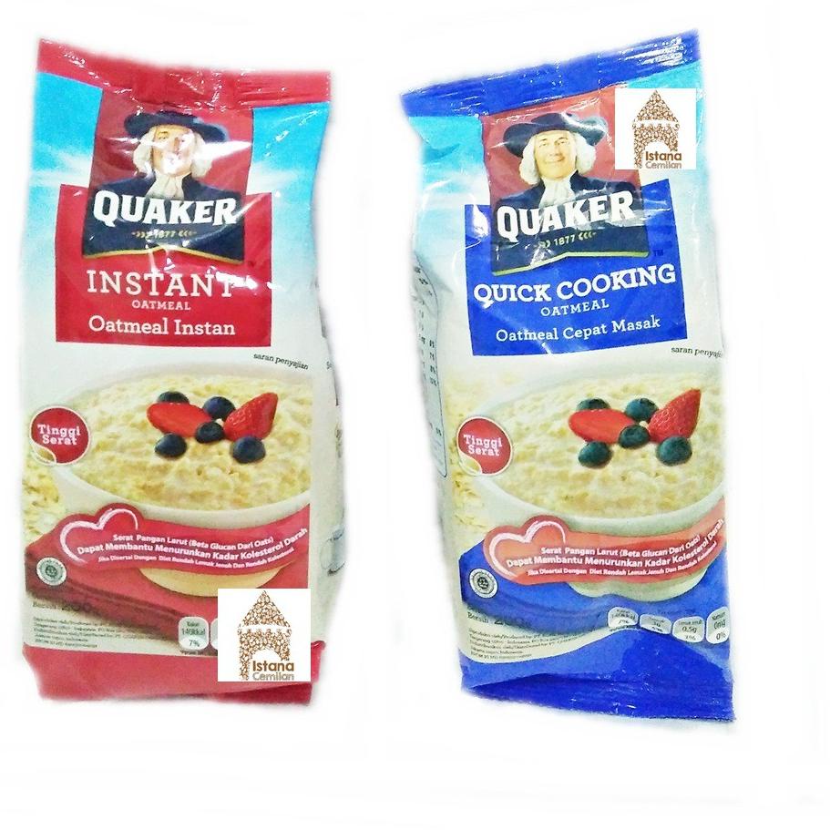 

Trxm3M7y--Promo ! Quaker Oatmeal 200 Gram Sereal Makanan Sehat