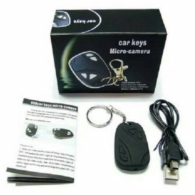 SPY CAM MINI GANTUNGAN KUNCI KAMERA CAR KEY 808