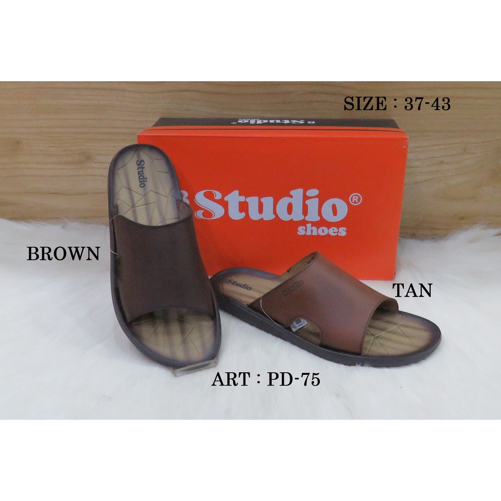 SANDAL PRIA KULIT MEREK STUDIO ART PD-75 PRICE RP 334.900 BRAND ORIGINAL