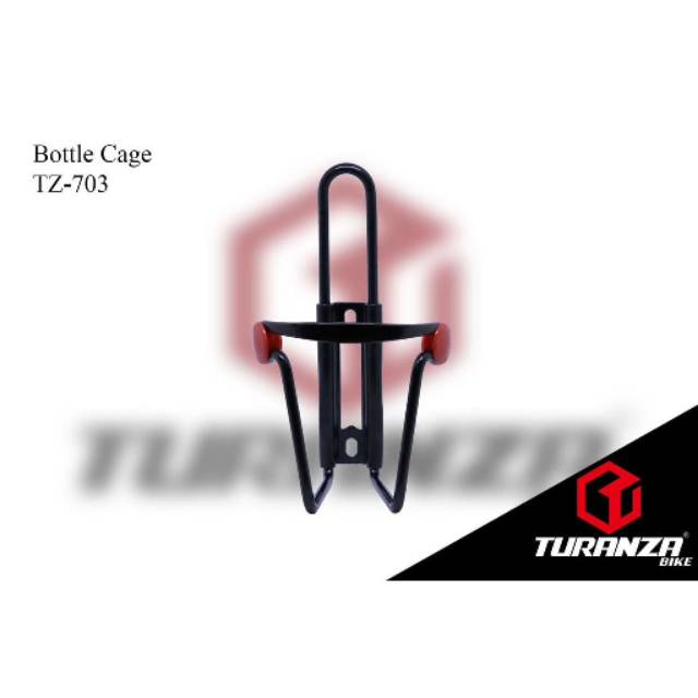 Holder botol minum sepeda type Turanza TZ-703 Bahan alloy tebal