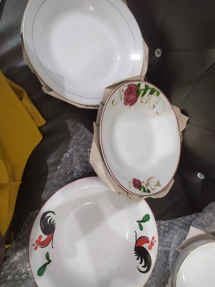 Mangkok Ramen List Emas / Ukuran 16cm / Mangkuk Mie