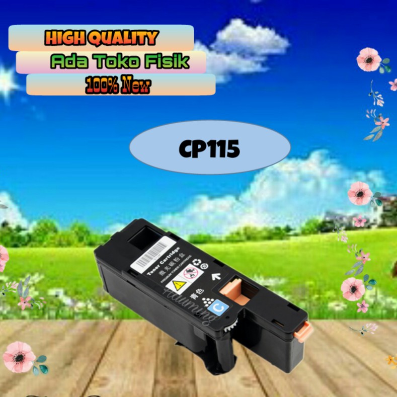 Toner Cartridge Compatible Xerox CP115 CP116 CP225 CM115 CM225 CM225fw CP115w CP116w CP225w Cyan