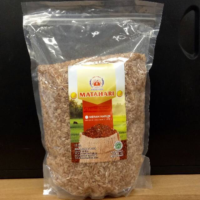 

Beras merah harum matahari 1kg