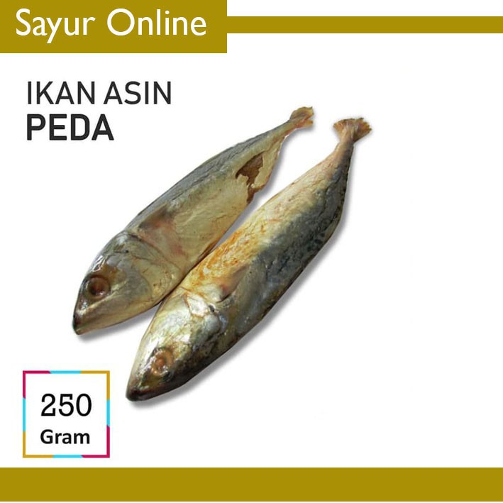 

[SayurOnline] IKAN ASIN PEDA [250g]