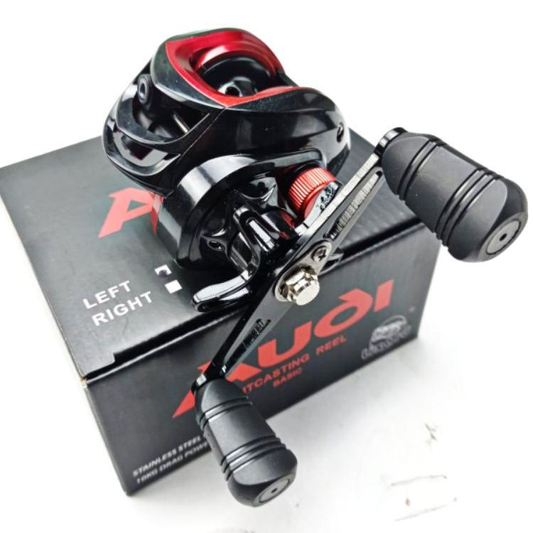 Paling Dicari.. satu set joran BC casting drag 10 kilo kaku fiber solid kuat murah ajiro BC casting 