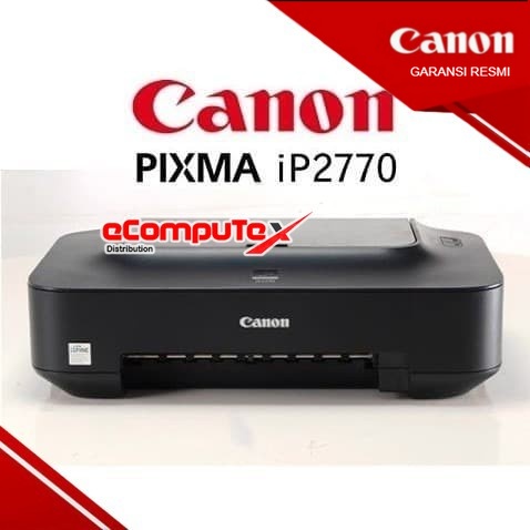 CANON SINGLE FUNCTION INKJET PRINTER PIXMA IP2770 / IP 2770 - GARANSI RESMI