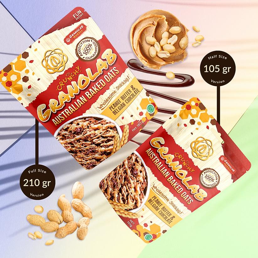 

FLASH SALE Granolab Peanut Butter Belgian Chocolate Granola 105 gr !