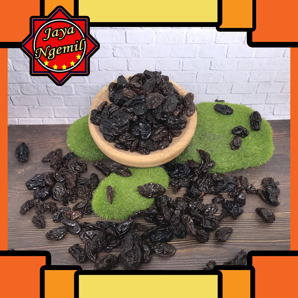 

Kismis Hitam Dark / Dried Raisin Golden Raisins Manis - 100 Gram