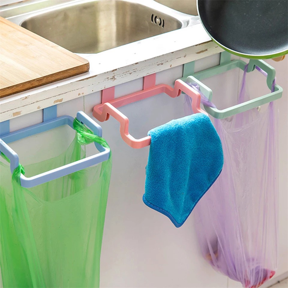[DEASTORE] RAK GANTUNGAN PLASTIK SAMPAH / RAK GANTUNG TEMPAT SAMPAH SERBAGUNA