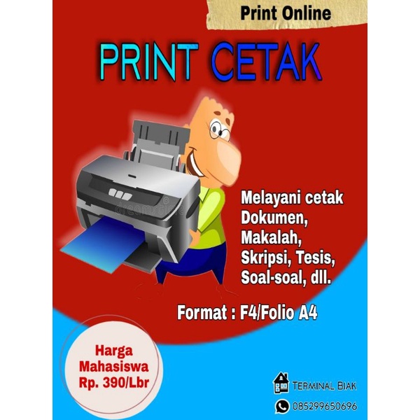 

Jasa cetak Online