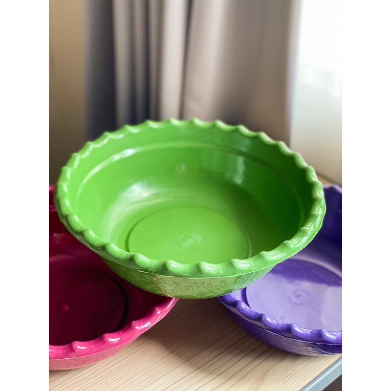 Isi 12 PCSWaskom Olympic 014 ELG/Waskom Plastik/Baskom Hajatan/Baskom Selametan/Baskom Plastik