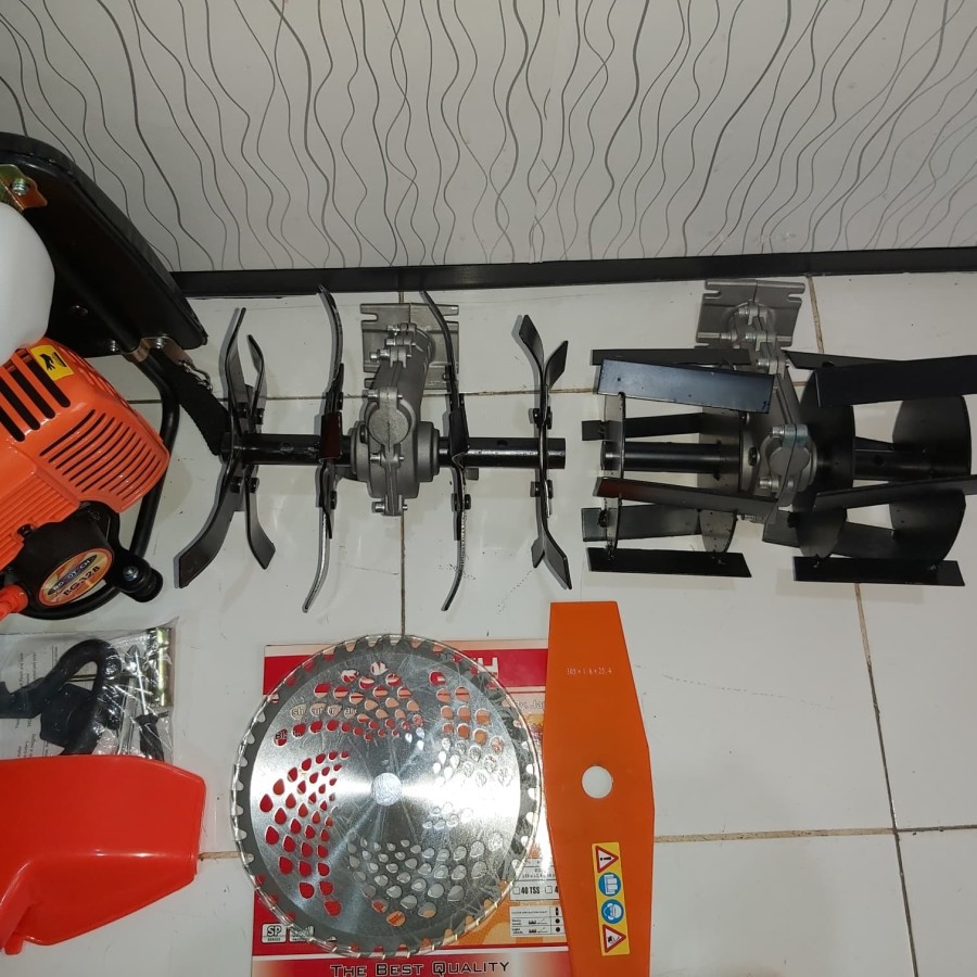 paket mesin Potong Rumput pengembur tanah penyiang tanah Robotech