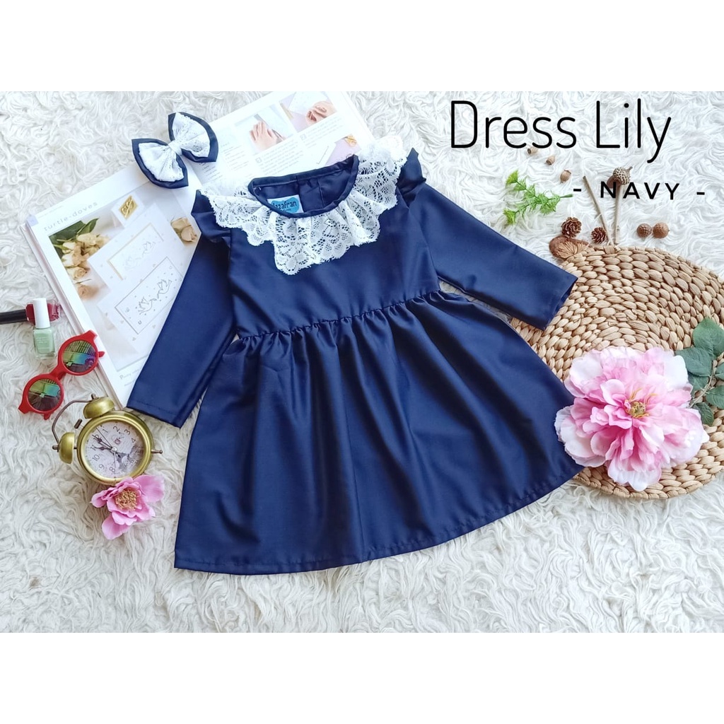 Dress Lily Anak Unik/Gaun Pesta/Dress Anak