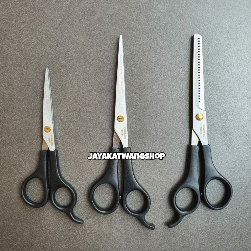 NATASHA BEAUTY Gunting Potong Rambut &amp; Gunting Penipis Stainless Steel | Gunting Sasak | Hair Scissors