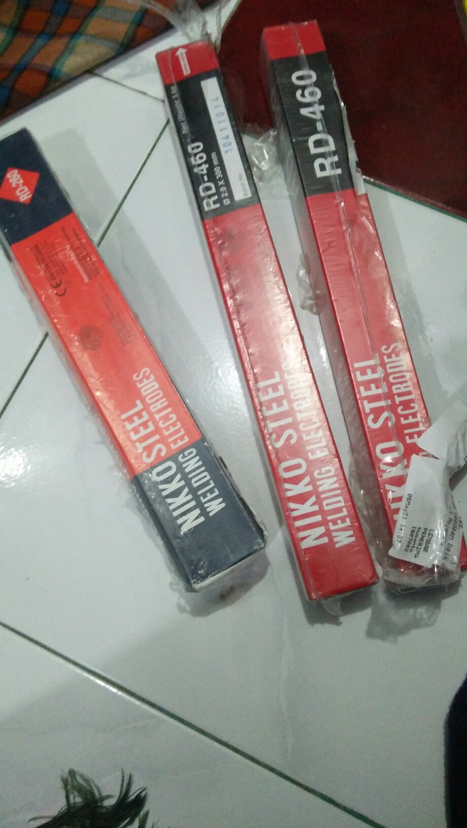 Kawat Las Rd460/2mm X 300mm Nikko Steel Kemasan 1kg