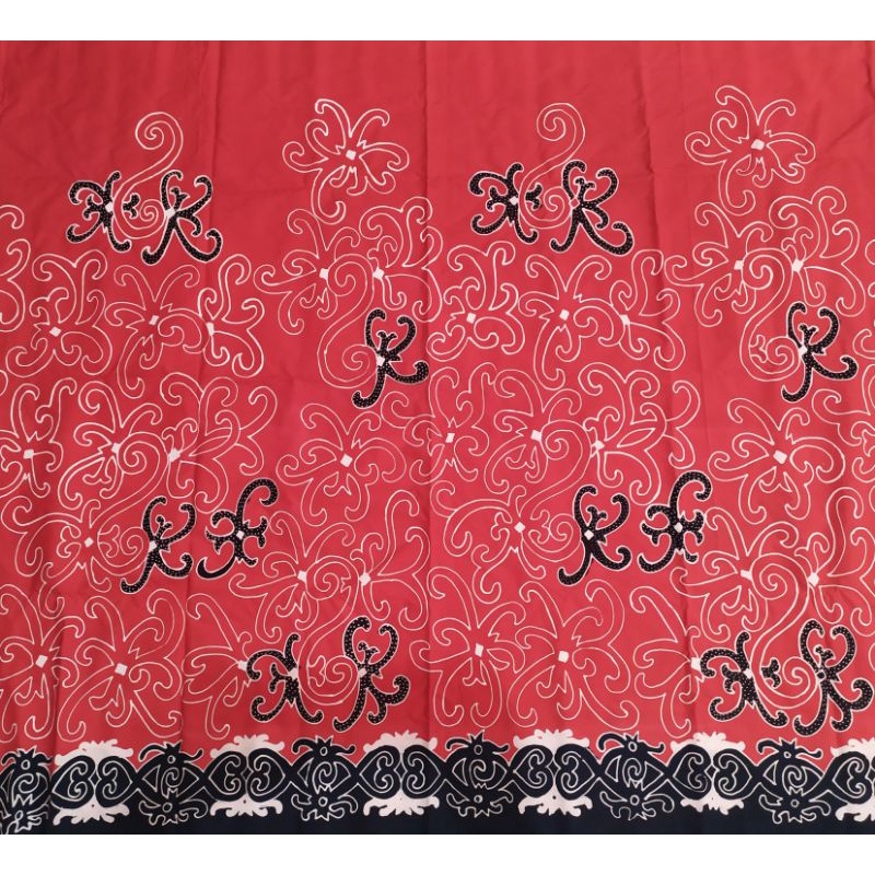 Kain Batik Tulis Handmade Asli Motif Dayak Premium
