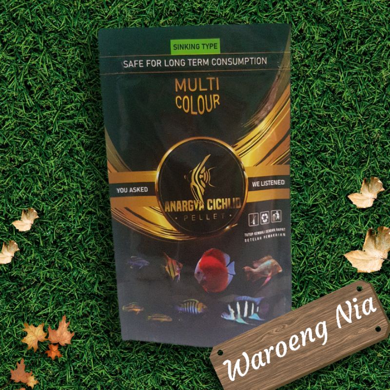 Pelet Ikan ACP Sinking / Pelet Cichlid ACP Black Series Sinking / Anargya Cichlid Pellet / Pelet Pre