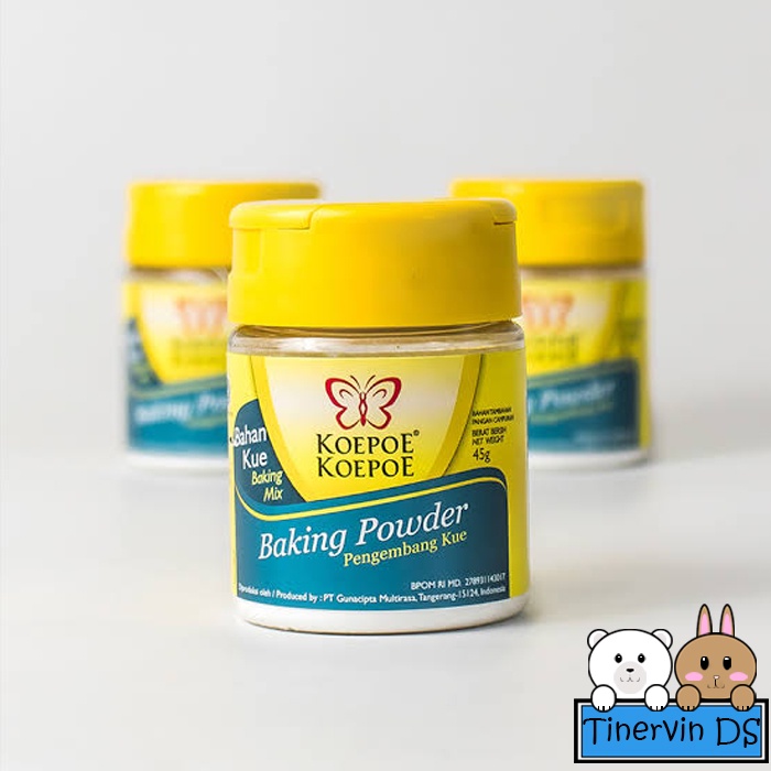 

Baking Powder / Pengembang Kue - Koepoe Koepoe - 45 gram