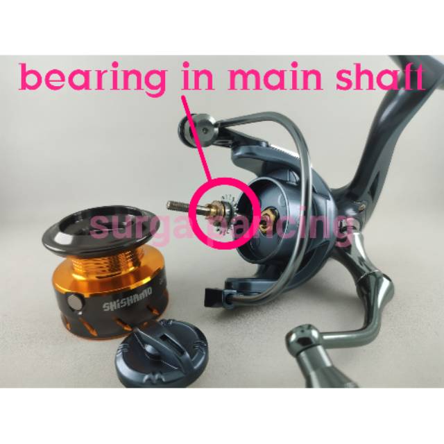 Reel Pancing UL shishamo bara power handle murah mirip fugu yuval