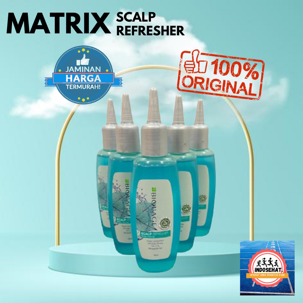 MATRIX Biolage Scalppure Refresher Hair Tonic Serum / Serum Gel Perawatan Kulit Kepala Rambut 100 ml