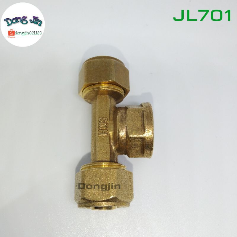 TEE Drat Dalam /Sambungan Pipa nepel  air panas ukuran 1/2 inch JL701