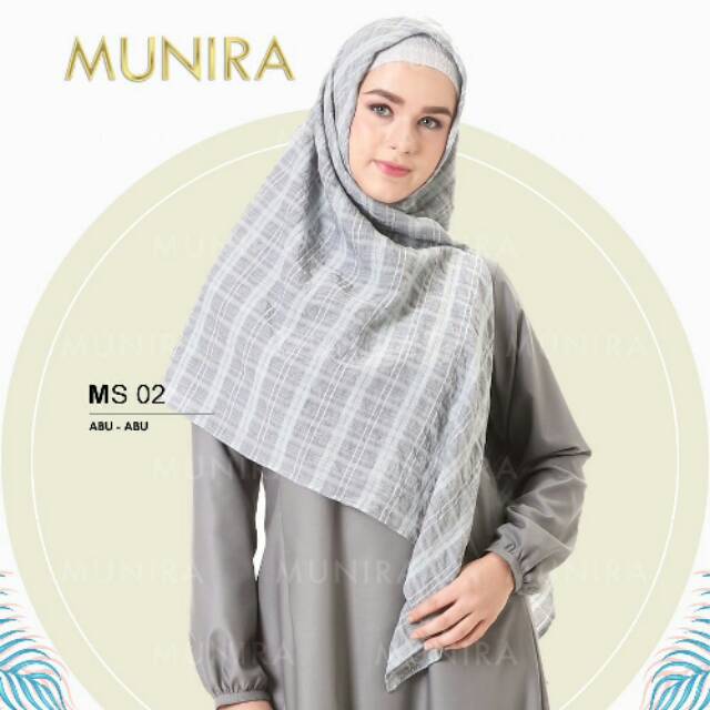 Munira jilbab segiempat MS02