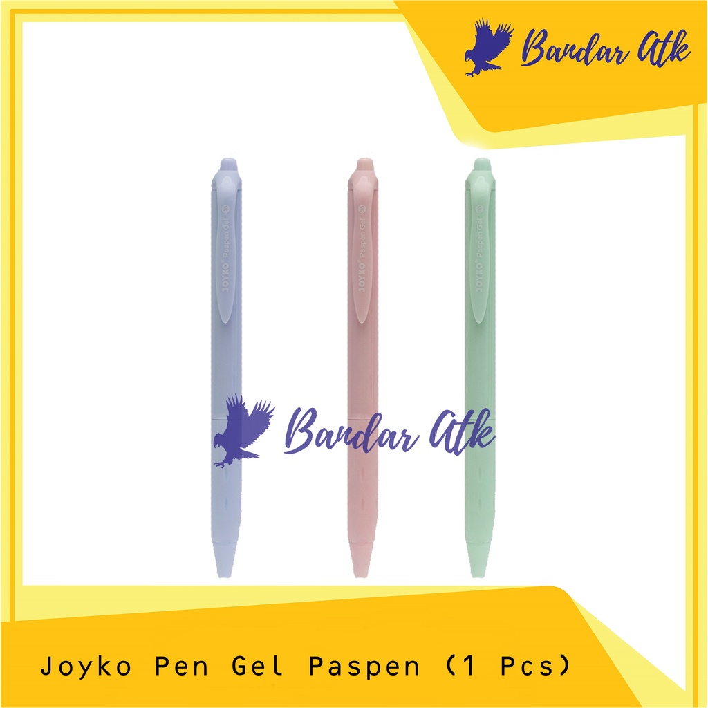 

JOYKO PEN Gel PASPEN GP-337 Pulpen Pena Ballpoint - Hitam [1 PCS]