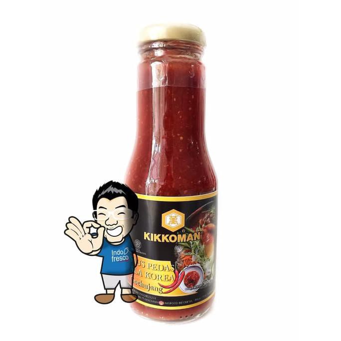 

GOCHUJANG SAUCE KIKKOMAN-SAMBAL PASTA- SAUS PEDAS ALA KOREA HALAL 300G