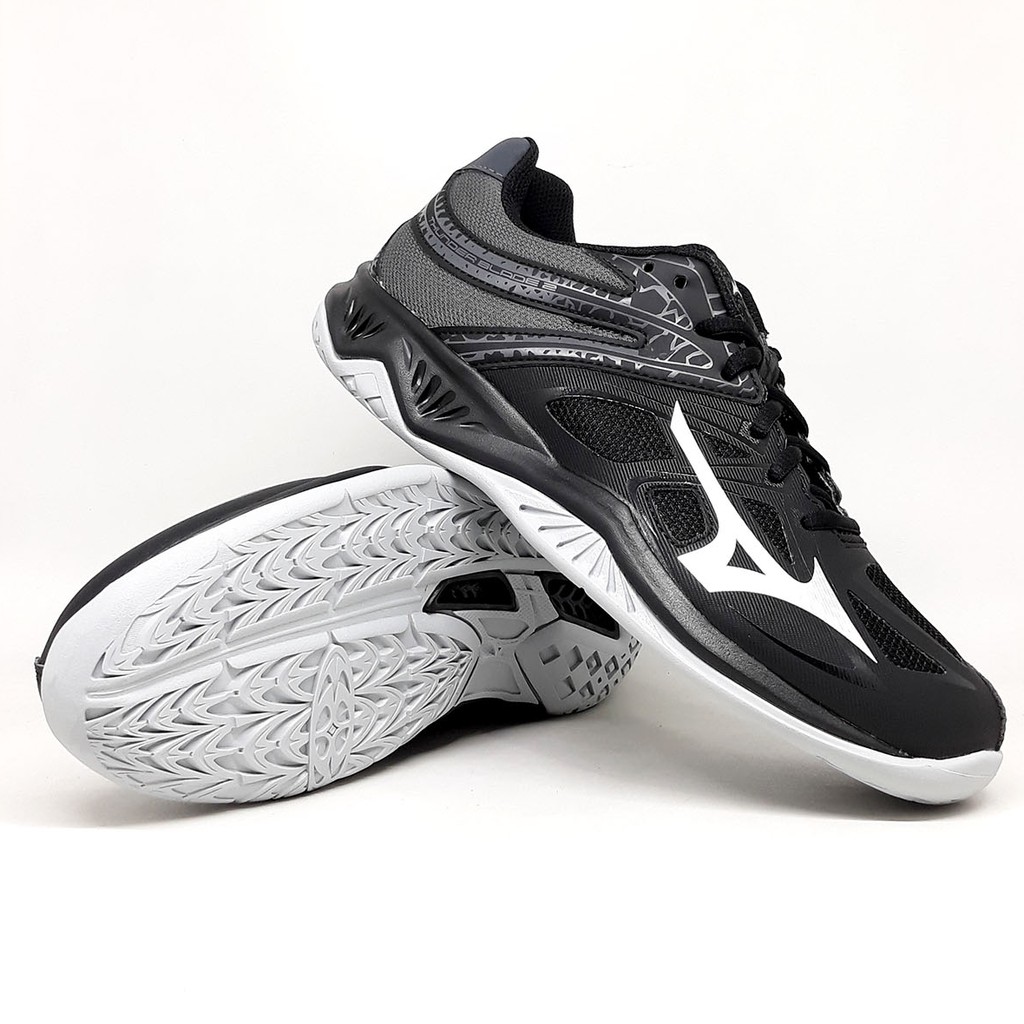  Sepatu  Voli Mizuno  Thunder  Blade  2  Hitam V1GA197097 