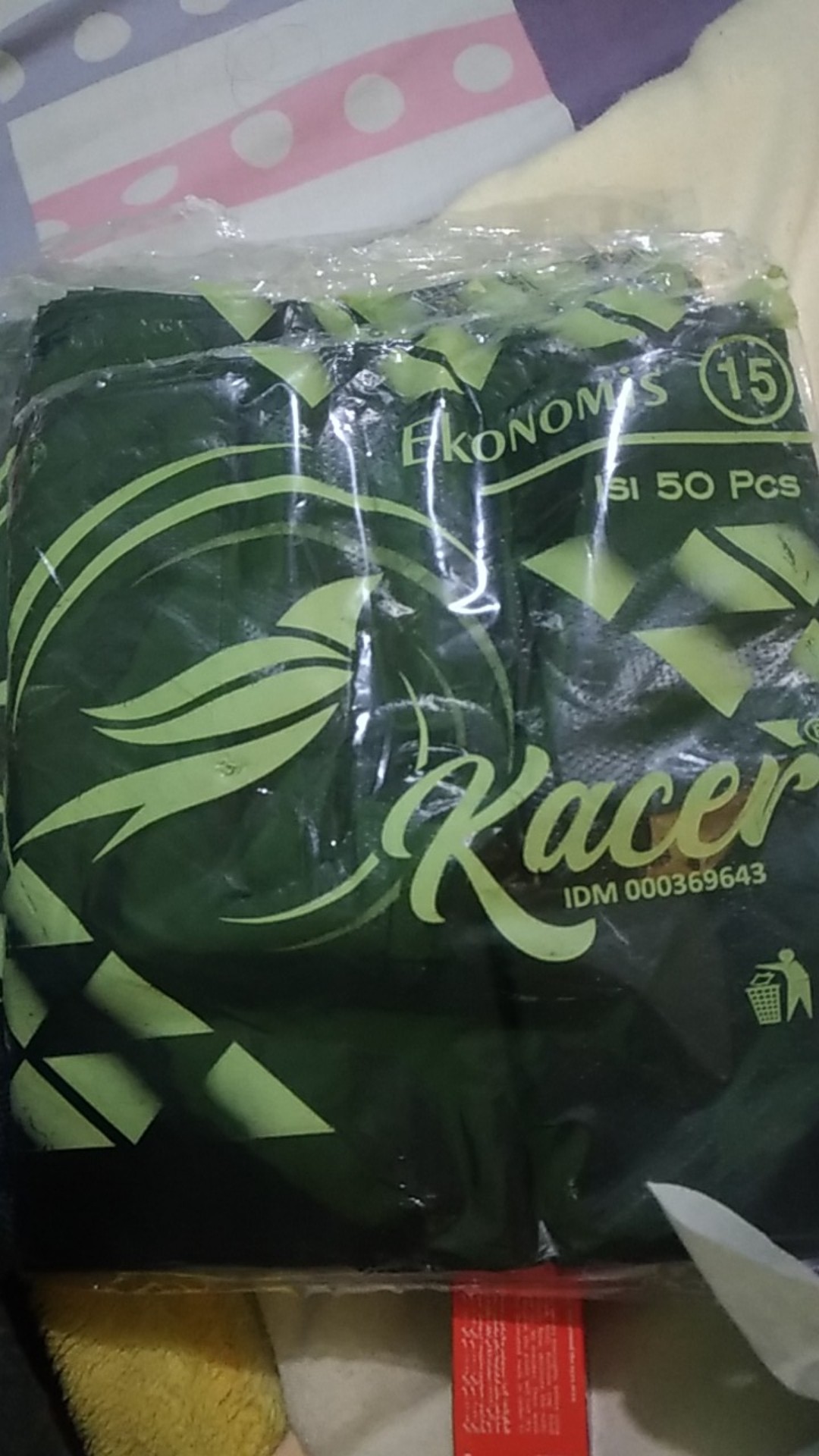 Hd Kantong Kresek Plastik Hitam Kacer Ekonomis Uk 15/17