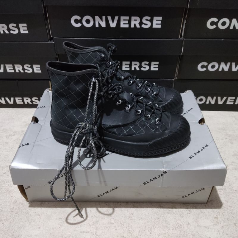 Converse BOSEY MC Hi x Slam Jam - Black/Black/Silver