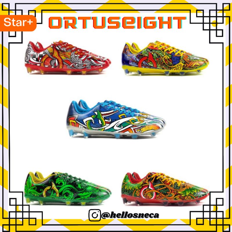 SEPATU SEPAK BOLA ORTUSEIGHT CATALYST FG PANDAWA BIMA ARJUNA NAKULA SADEWA
