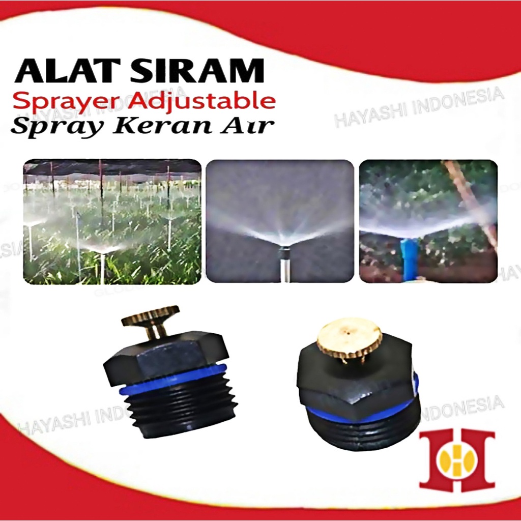 Sprinkler Taman Sprinkler Adjustable Spray Drat Semprotan Kebun Taman-5pcs