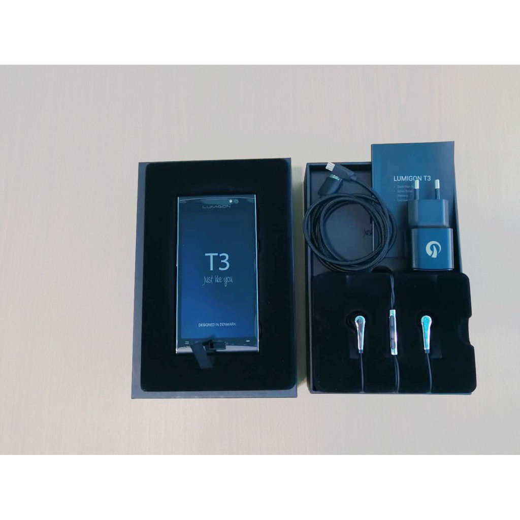 \u3010Siap\u3011Lumigon T3 3/128G Black 4.8 inci Dual SIM Fingerprint NFC Smartphone 4G LTE Black