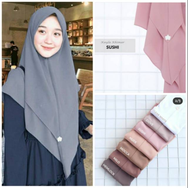 Kayla khimar by Hijab Princess