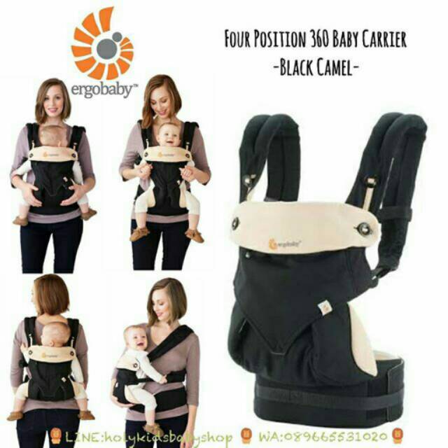 Ergobaby 360 Carrier Black Camel