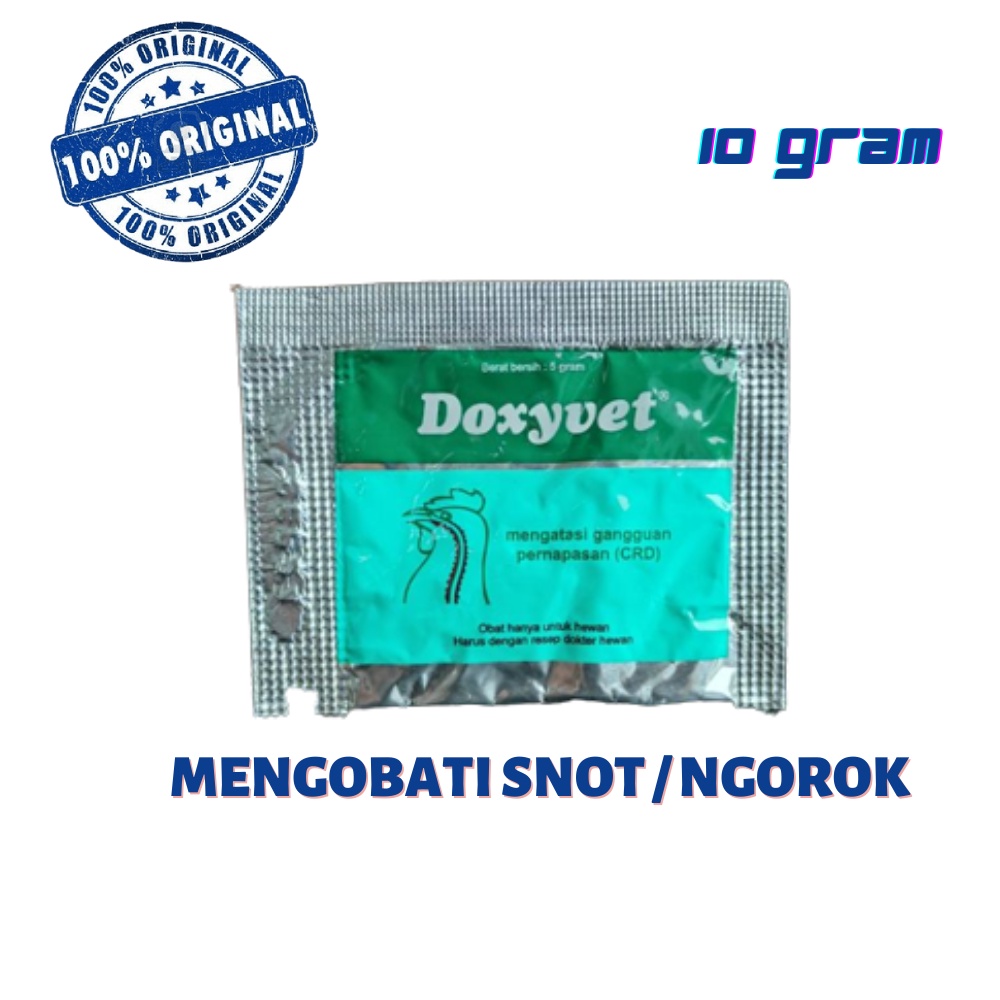 DOXYVET 10 GRAM obat snot