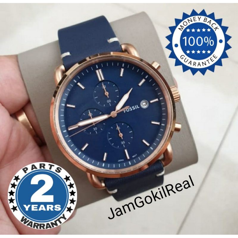 Jual Jam Tangan Fossil Pria Original Garansi Resmi FS5404 The Commuter