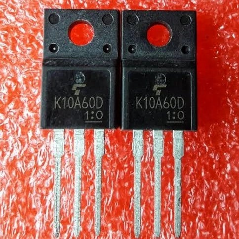 K10A60D TK10A60D K10A60 K10A600 Transistor Mosfet To-220f 10A 600V