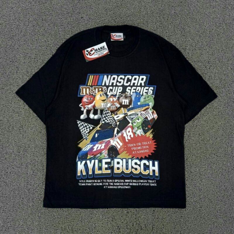 KAOS NASCAR CHASE EDITION BLACK FULL TAG LABEL