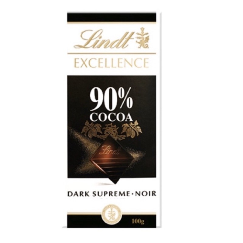 

Lindt 90% cocoa dark supreme 100 gr