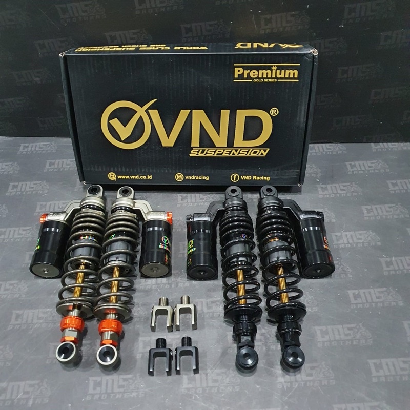 Shockbreaker Sok Belakang Tabung VND Roulette 320mm Rx King Megapro Supra