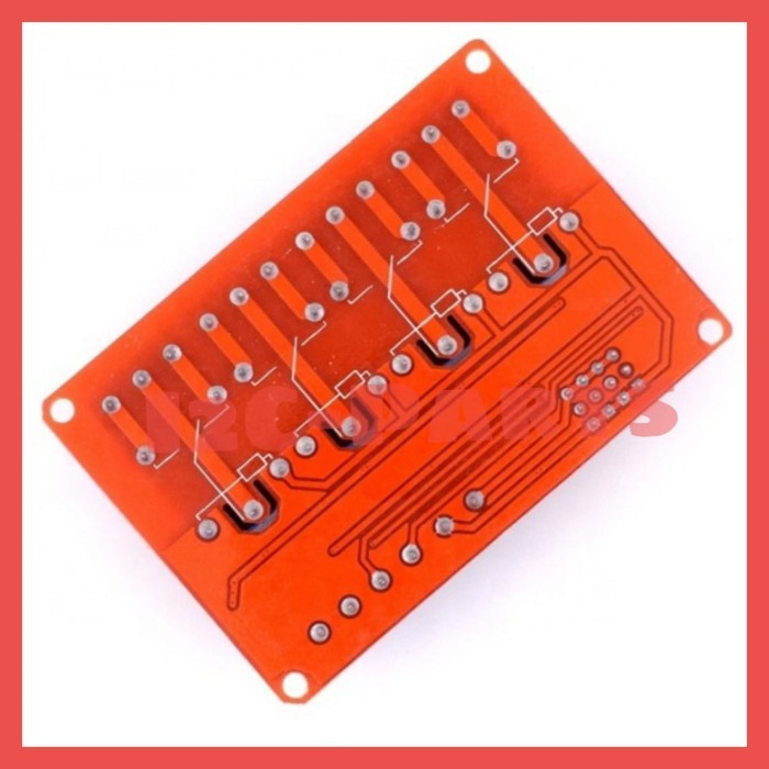 Relay 12V 4 Channel Module High / Low Level Trigger Opto Isolation 4CH