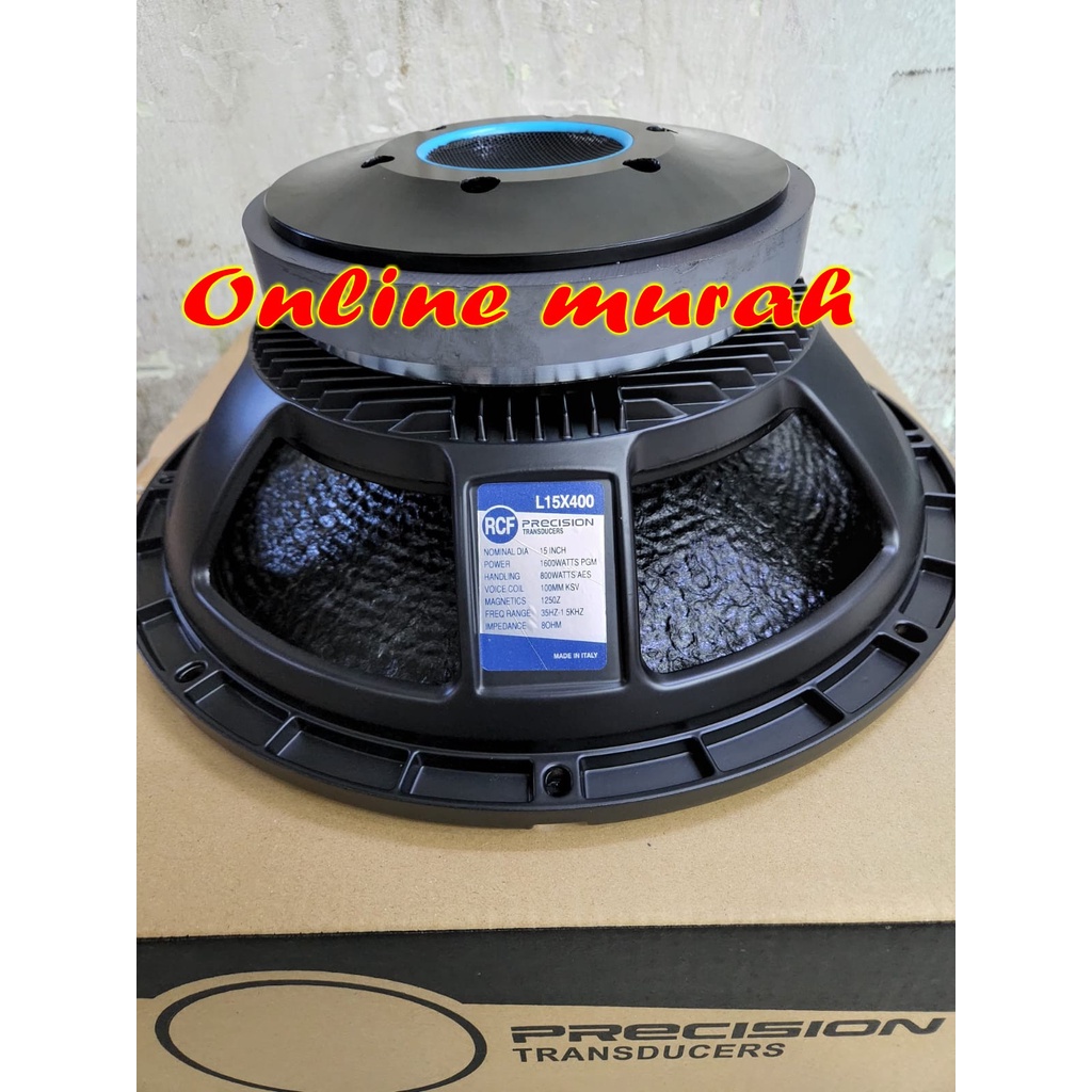 Speaker komponen RCF 15 inch RCF L15X400 grade A