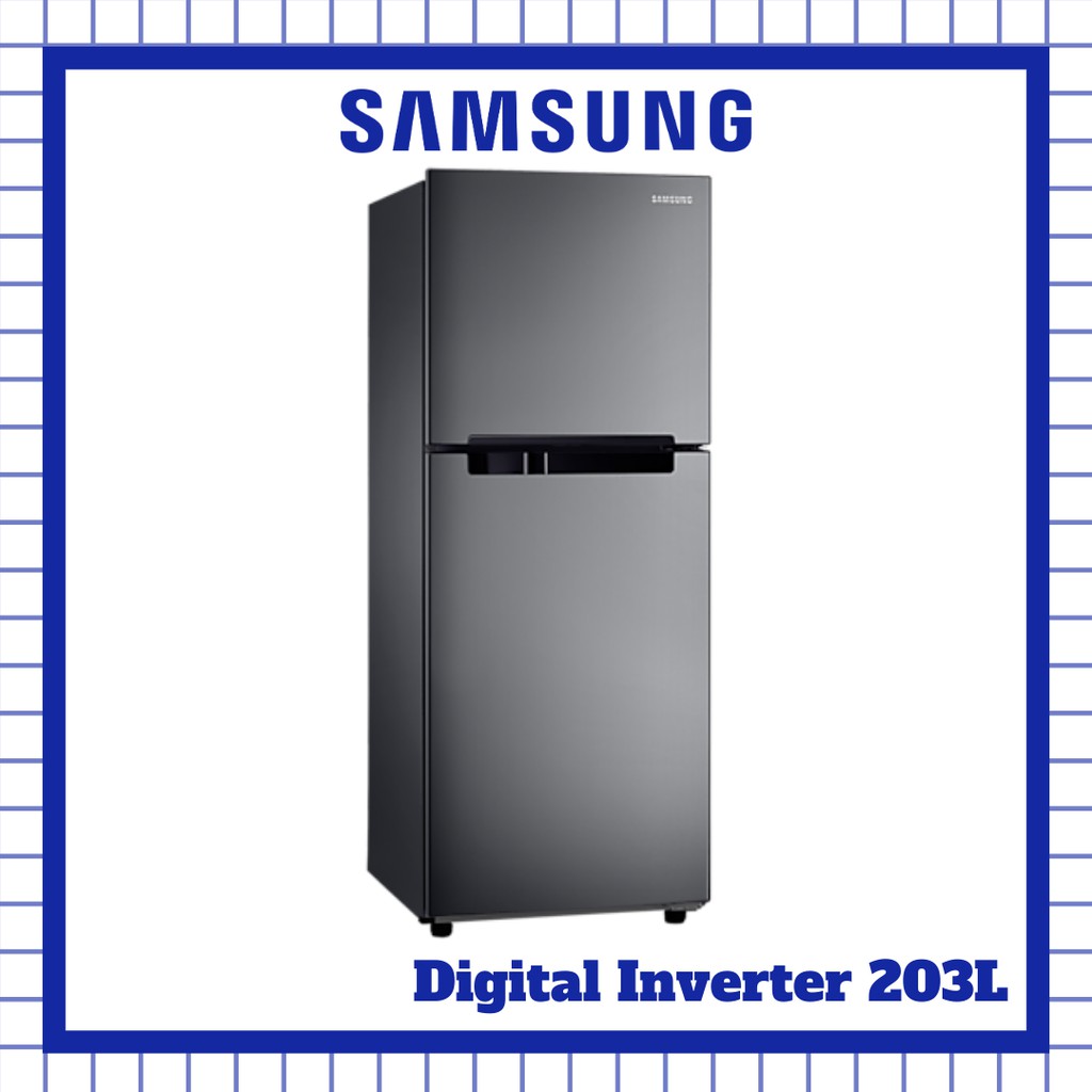 LEMARI ES SAMSUNG 2 PINTU RT-19M300BGS / KULKAS SAMSUNG 2 PINTU RT-19M300BGS