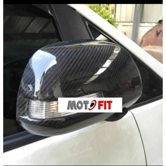 Cover spion fortuner vnt carbon kevlar wing mirror view fortuner 2 PCS