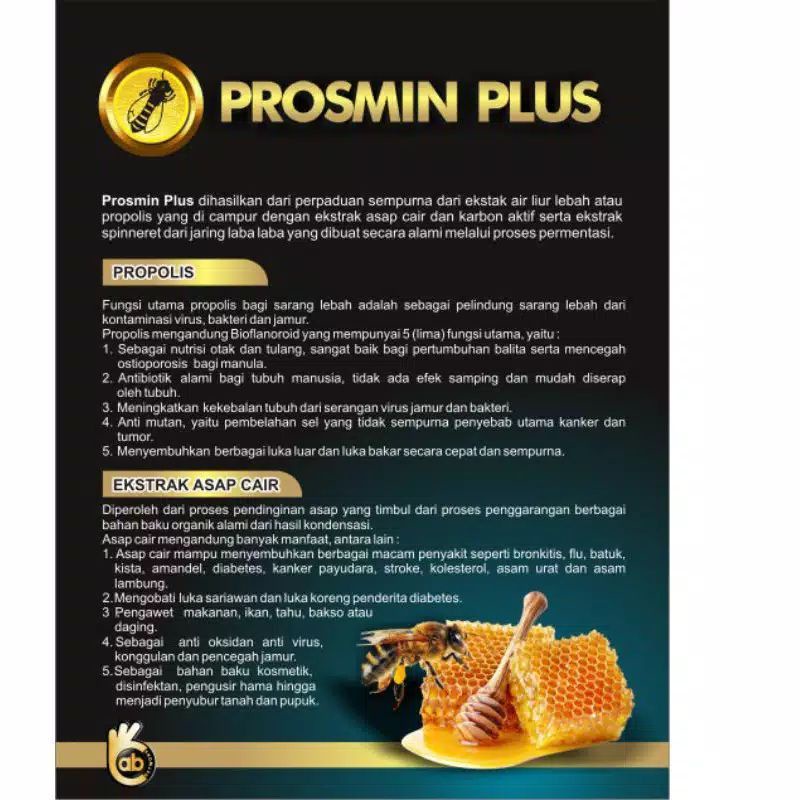 Prosmin Plus Original 100% Menjaga Kesehatan dan Proses Penyembuhan