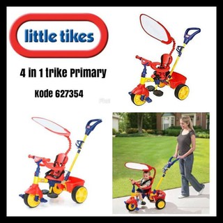 little tikes push and ride tricycle