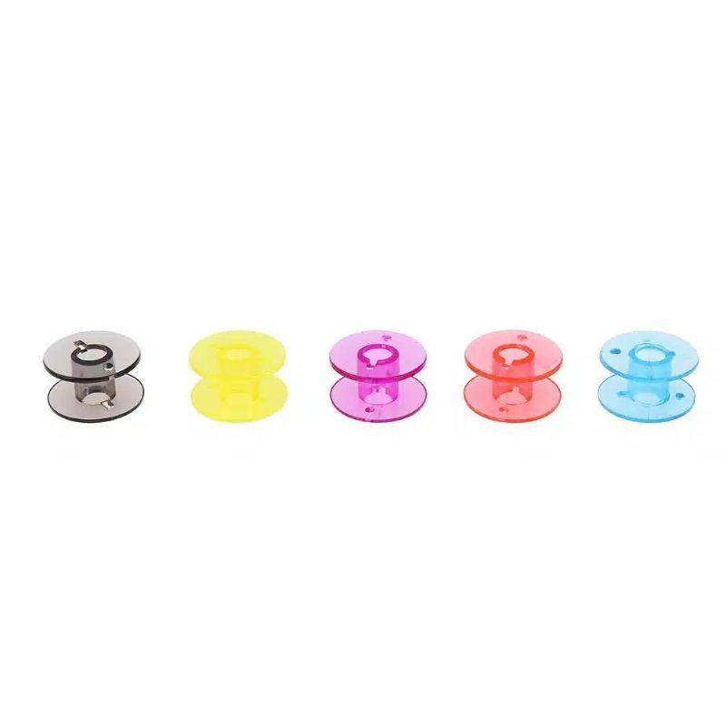 BOBBINS/BOBBIN/SPOOL/SPUL/PALET MESIN JAHIT PORTABLE WARNA WARNI